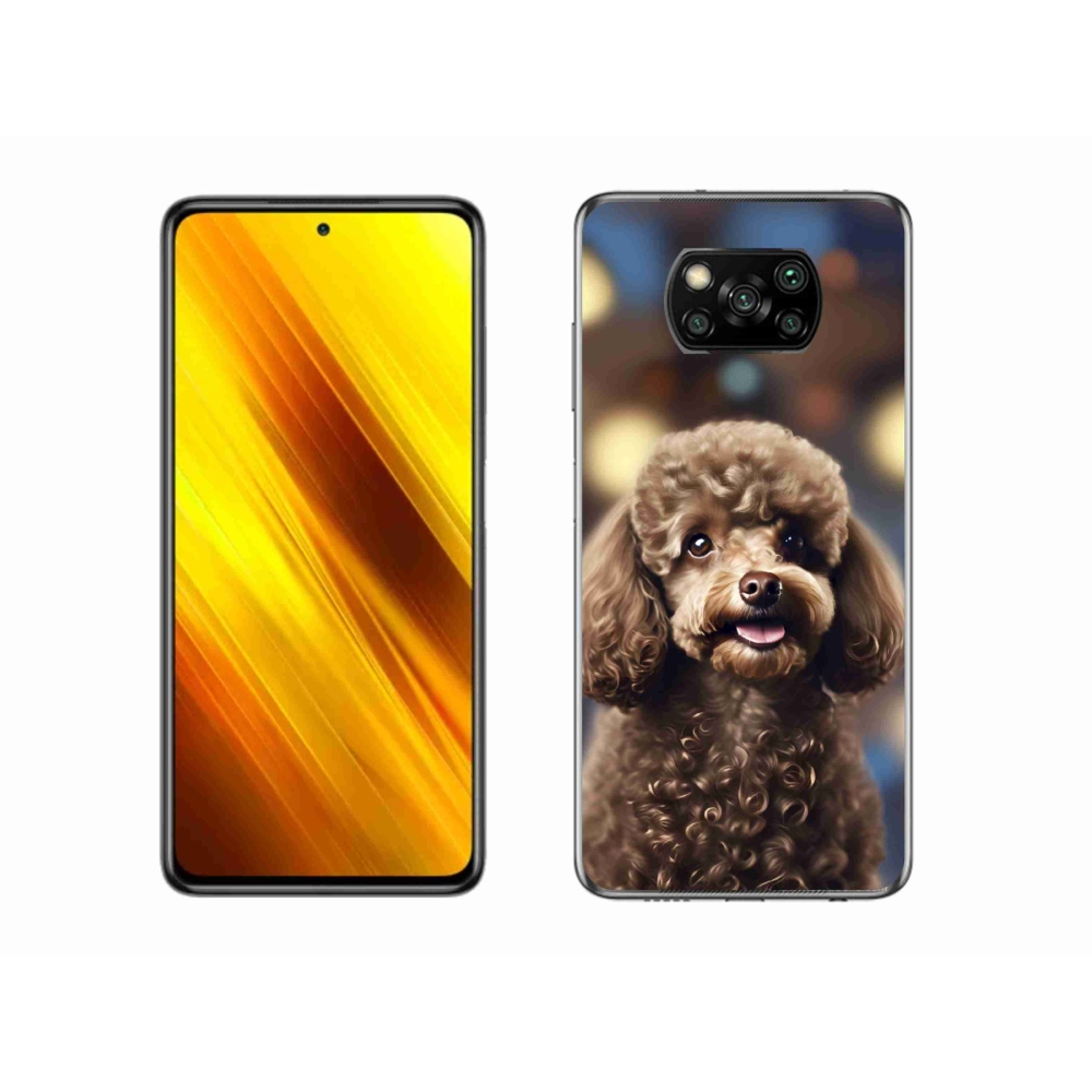 Gél borítás mmCase a Xiaomi Poco X3-hoz - aranyos uszkár