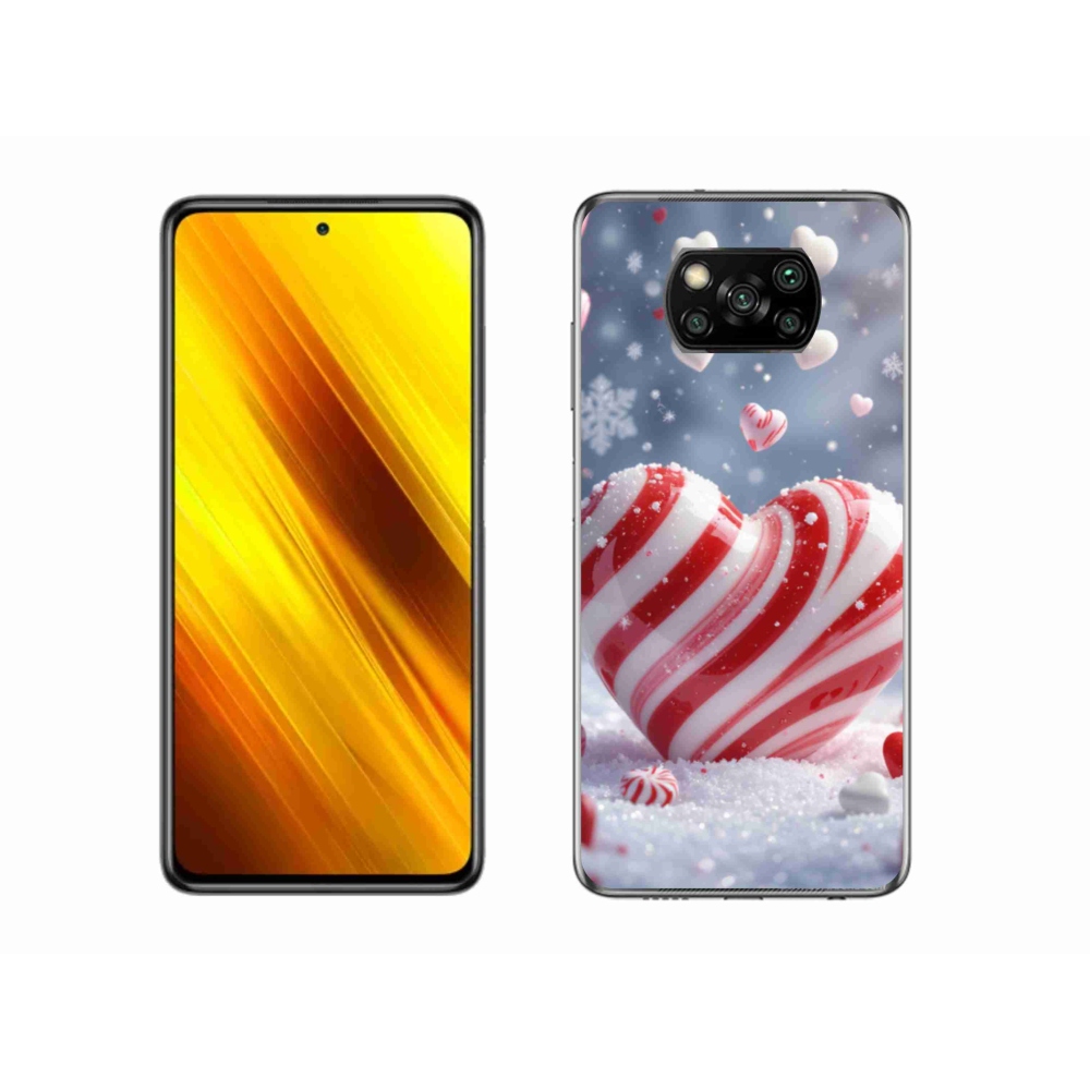 Gél borítás mmCase a Xiaomi Poco X3-hoz - édes szív