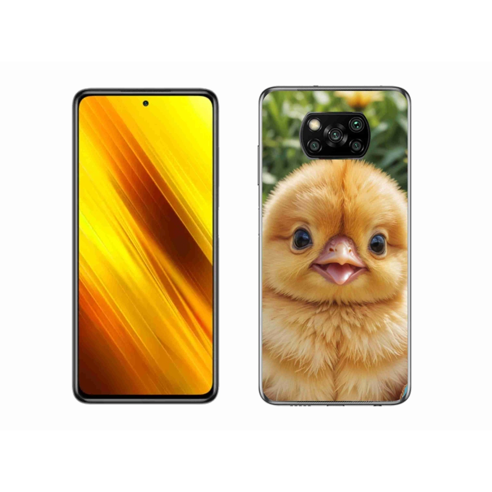 Gél borító mmCase a Xiaomi Poco X3-hoz - boldog csaj