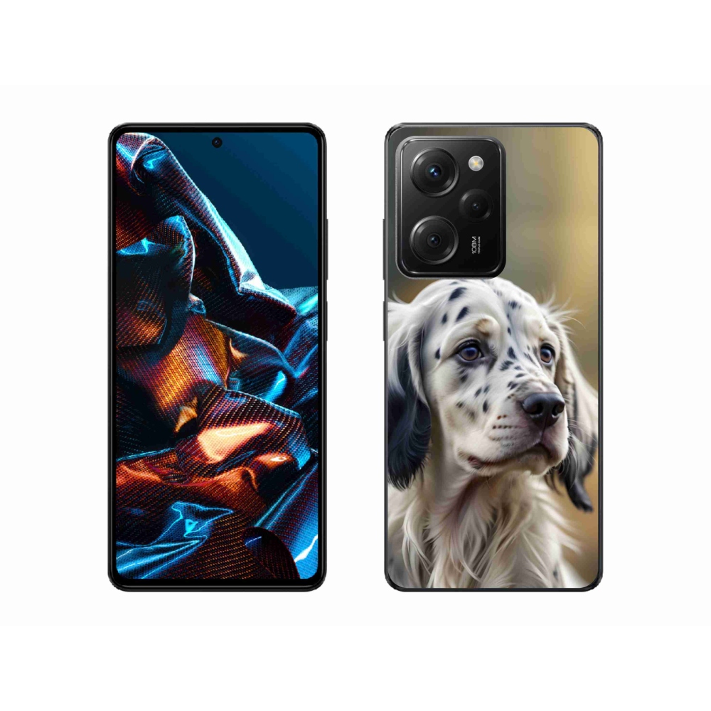 Gél borítás mmCase a Xiaomi Poco X5 Pro 5G számára - angol szetter