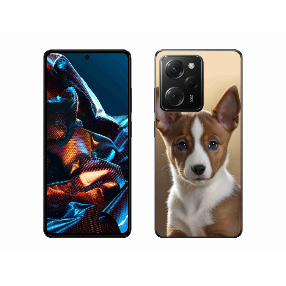 Gél borítás mmCase a Xiaomi Poco X5 Pro 5G számára - basenji