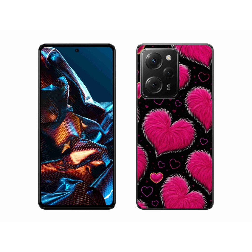 Gél borítás mmCase a Xiaomi Poco X5 Pro 5G-hez - puha szív