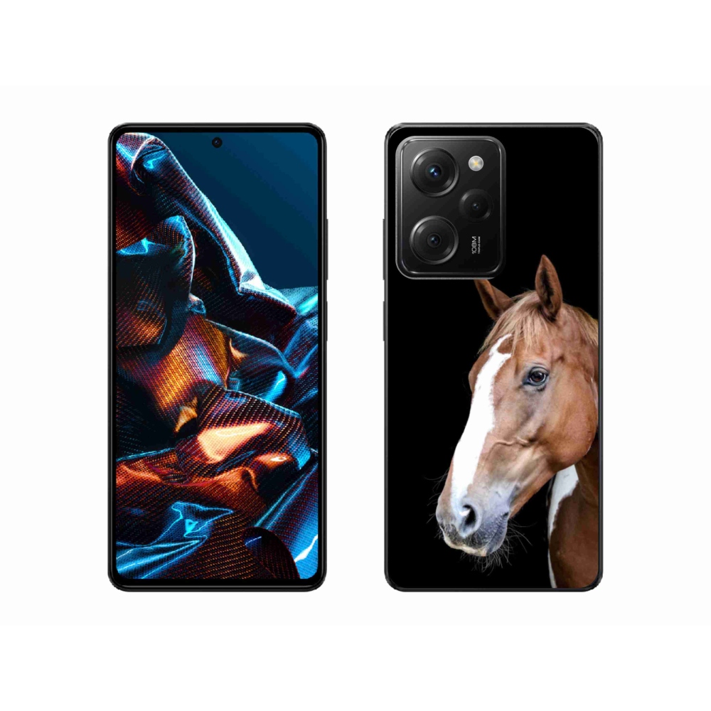 Gél borítás mmCase a Xiaomi Poco X5 Pro 5G-hez - barna ló 3