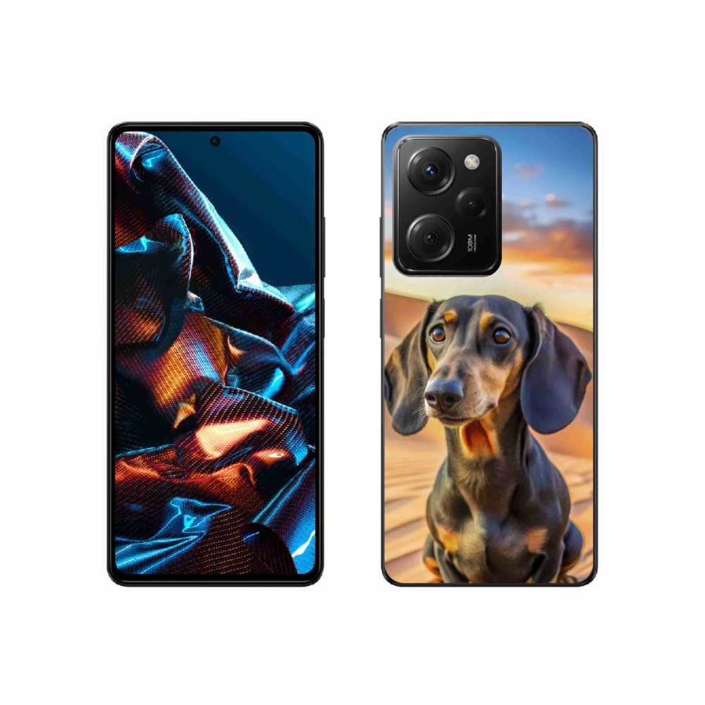 Gél borítás mmCase a Xiaomi Poco X5 Pro 5G-hez - tacskó 3