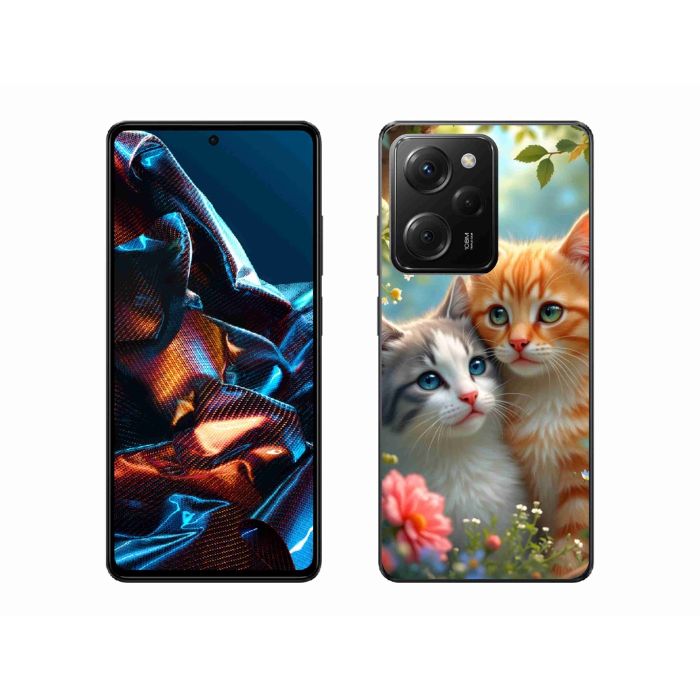 Gél borítás mmCase a Xiaomi Poco X5 Pro 5G-hez - macskaszerelem 2