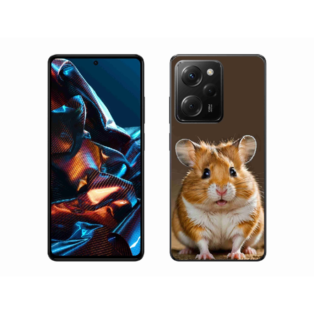 Gél borítás mmCase a Xiaomi Poco X5 Pro 5G számára - hörcsög