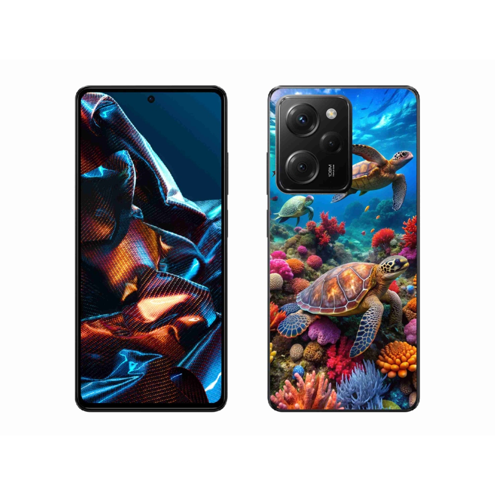 Gél borítás mmCase a Xiaomi Poco X5 Pro 5G számára - Sea World 2