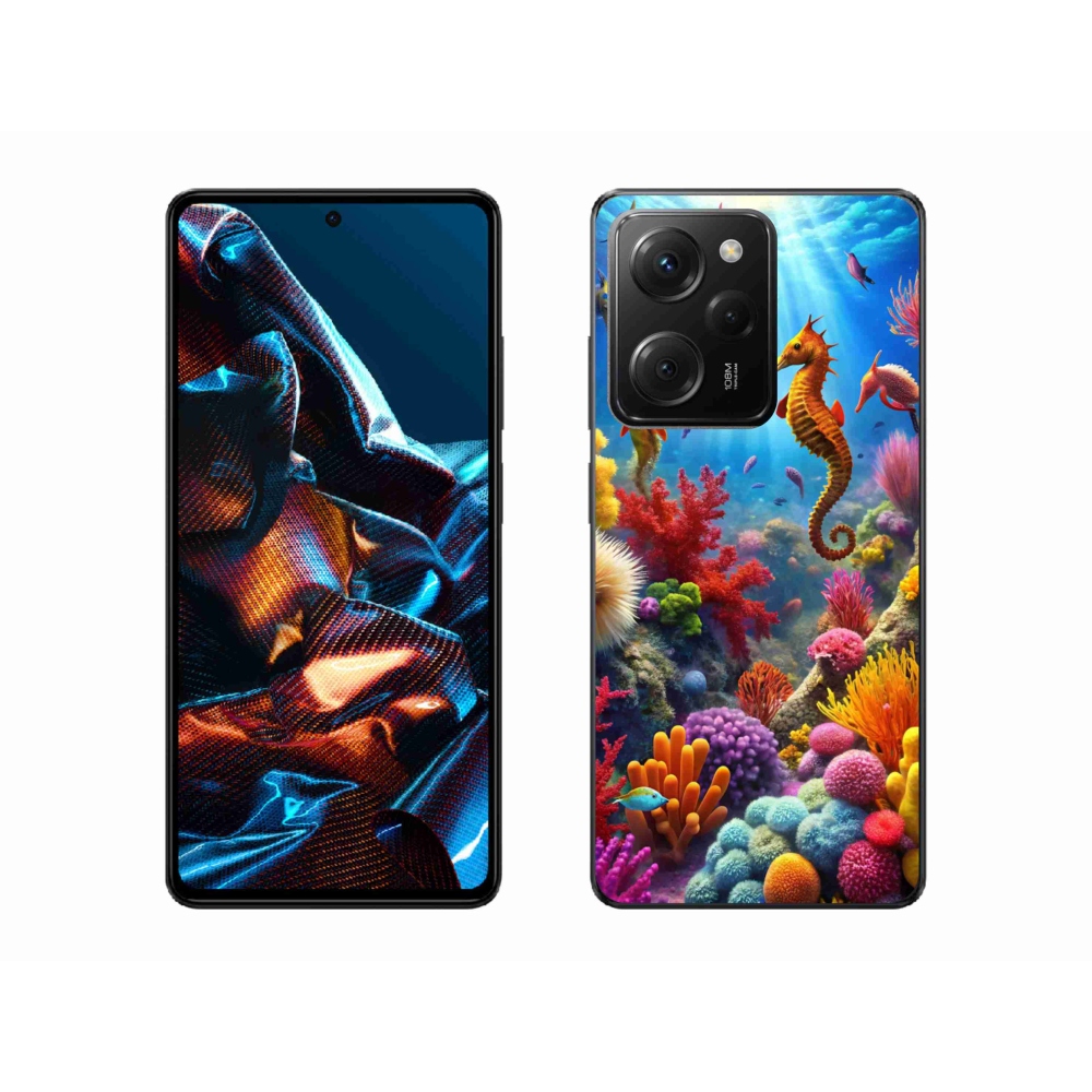 Gél borítás mmCase a Xiaomi Poco X5 Pro 5G számára - Sea World 3