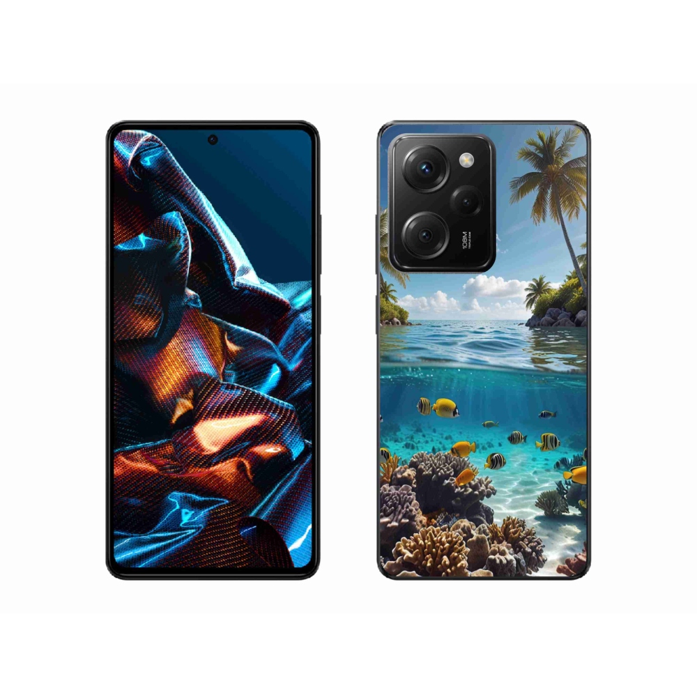 Gél borítás mmCase a Xiaomi Poco X5 Pro 5G számára - Sea World 4