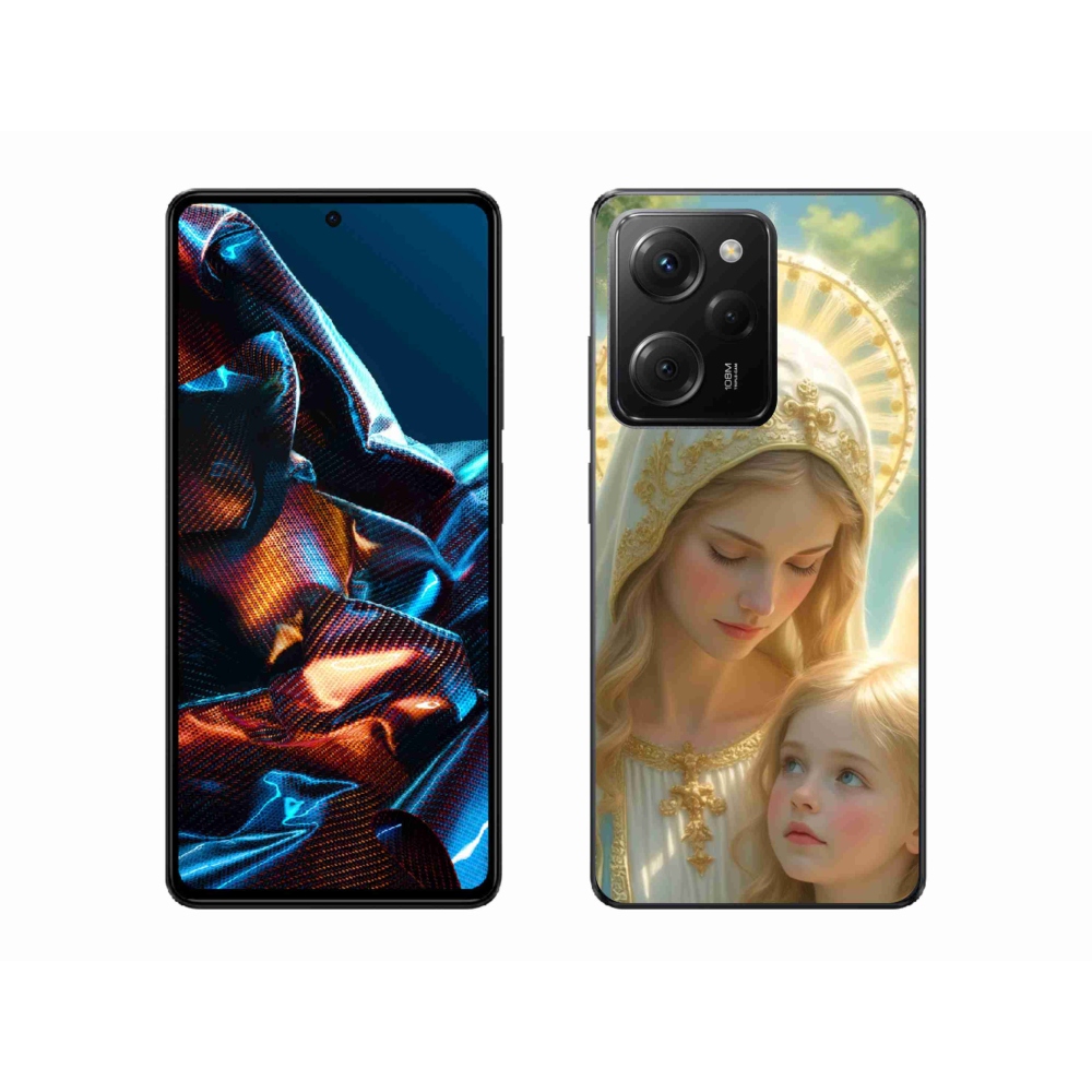 Gél borító mmCase a Xiaomi Poco X5 Pro 5G számára - vallási téma 2