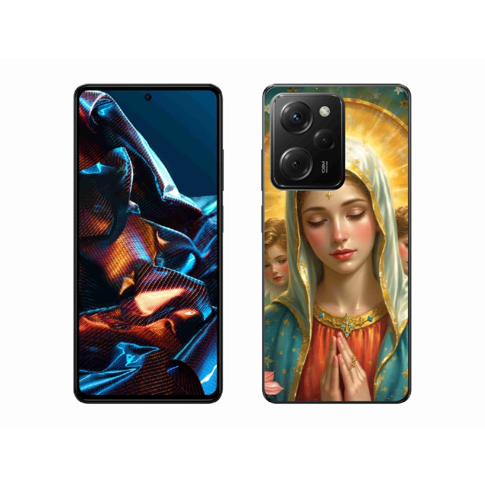 Gél borítás mmCase a Xiaomi Poco X5 Pro 5G számára - vallási motívum 3