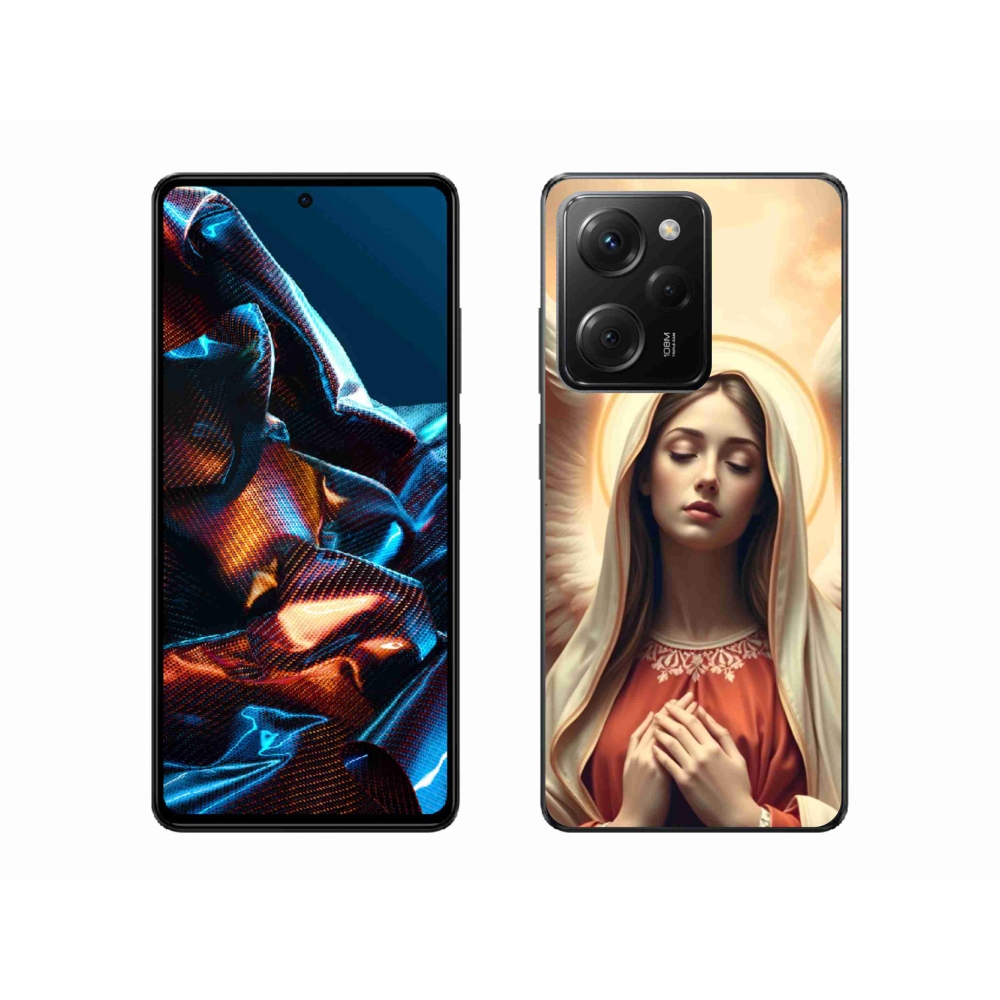 Gél borító mmCase a Xiaomi Poco X5 Pro 5G számára - vallási téma