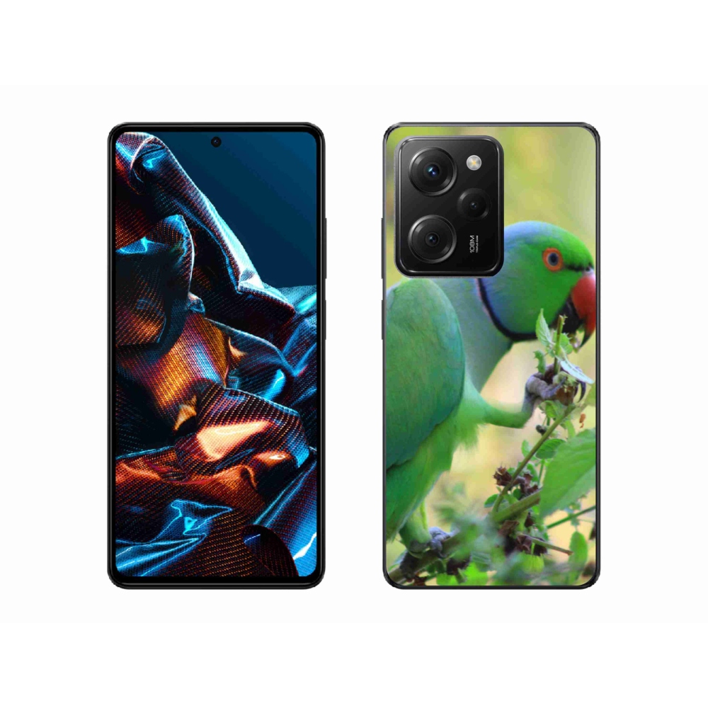 Gél borítás mmCase a Xiaomi Poco X5 Pro 5G számára - parrot alexandr