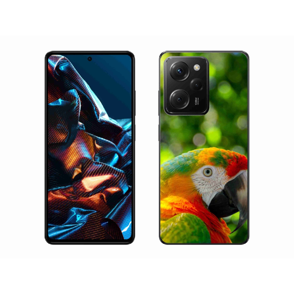Gél borítás mmCase a Xiaomi Poco X5 Pro 5G-hez - parrot ara 3
