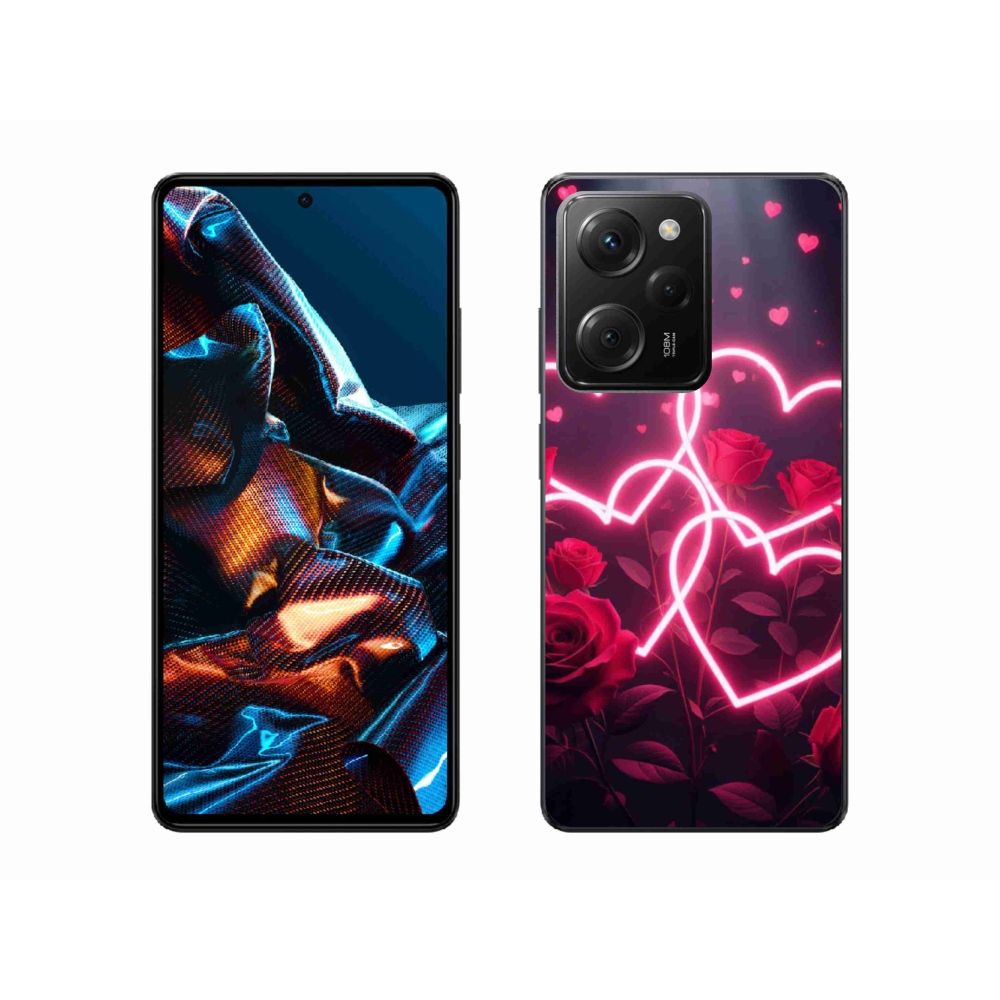 Gél borítás mmCase a Xiaomi Poco X5 Pro 5G számára - a szeretet szíve