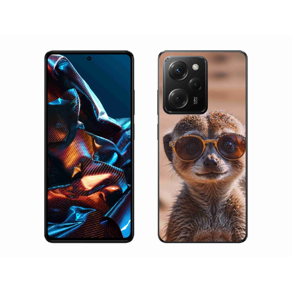 Gél borítás mmCase a Xiaomi Poco X5 Pro 5G számára - stílusos surikata