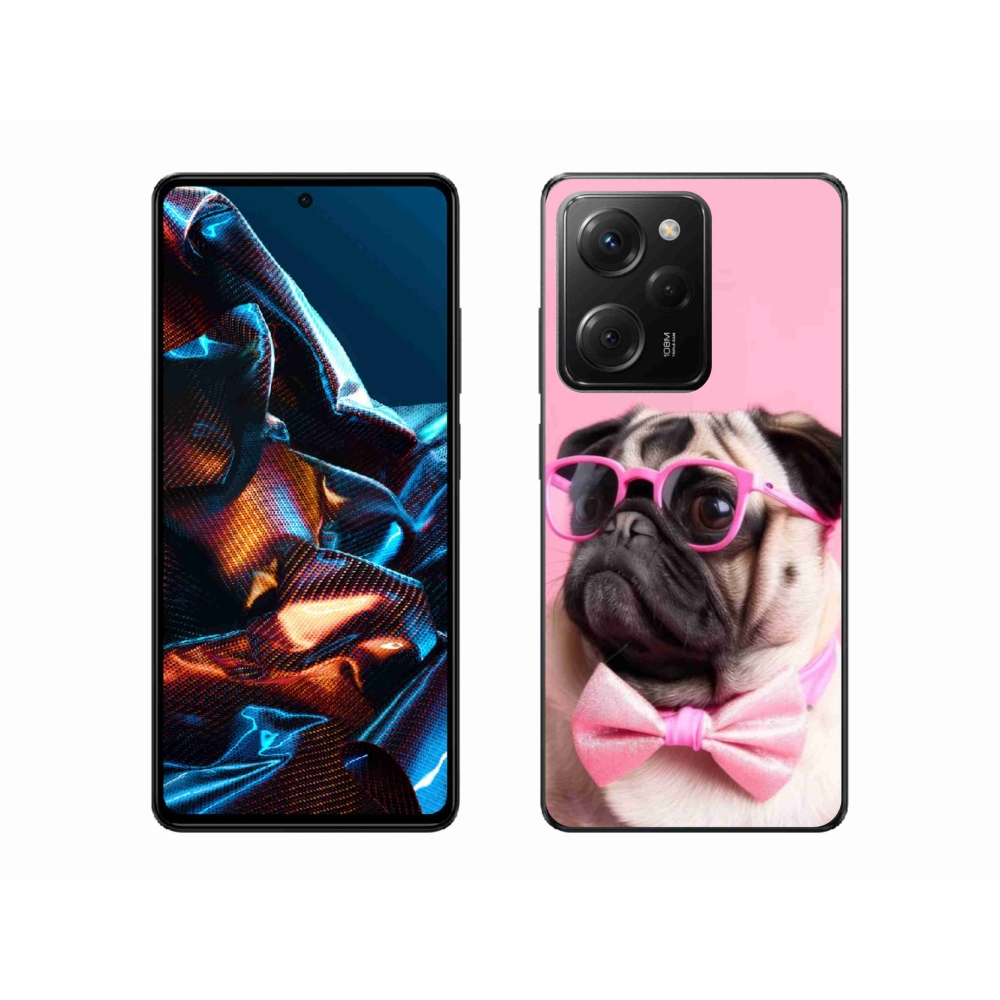 Gél borítás mmCase a Xiaomi Poco X5 Pro 5G számára - stílusos mopsz