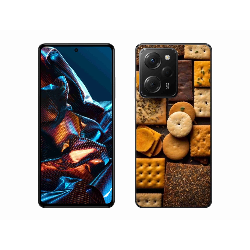 Gél borítás mmCase a Xiaomi Poco X5 Pro 5G számára - kekszek