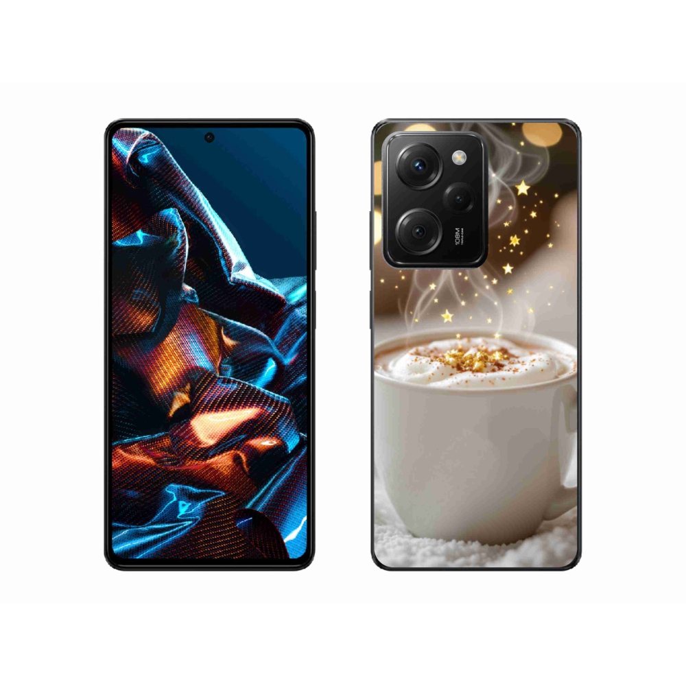 Gél borítás mmCase a Xiaomi Poco X5 Pro 5G számára - Karácsonyi forró ital