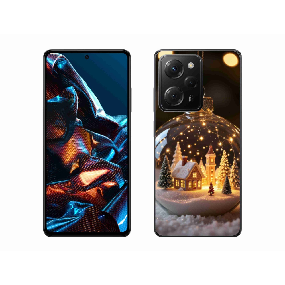 Gél borítás mmCase a Xiaomi Poco X5 Pro 5G számára - Karácsonyi gömb 3