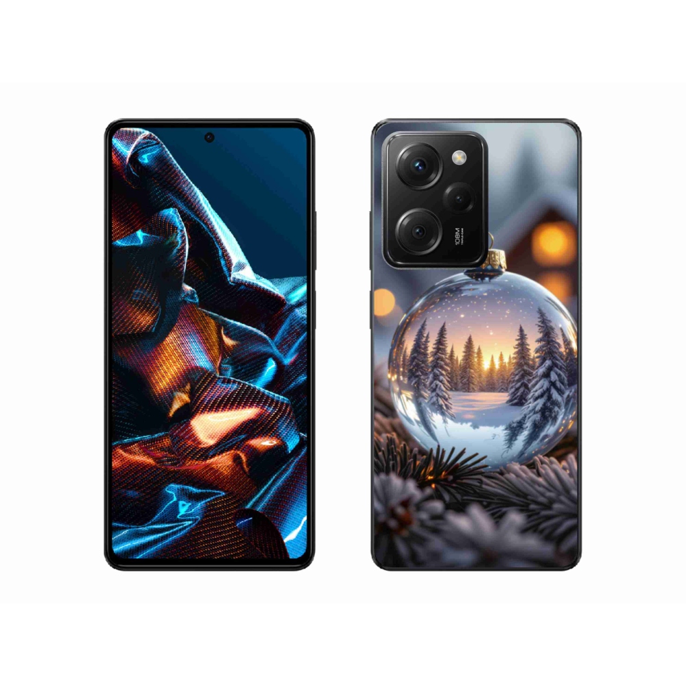 Gél borítás mmCase a Xiaomi Poco X5 Pro 5G számára - karácsonyi dekoráció