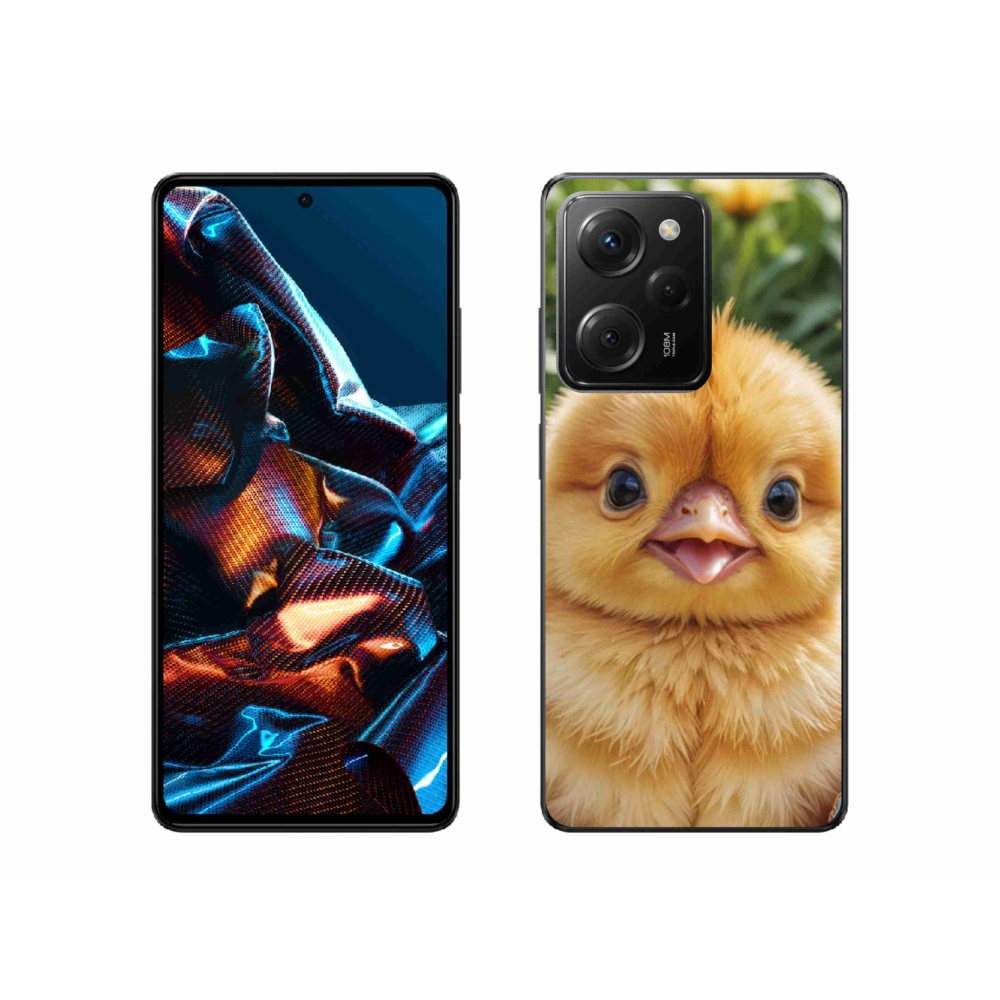 Gél borítás mmCase a Xiaomi Poco X5 Pro 5G számára - boldog csaj