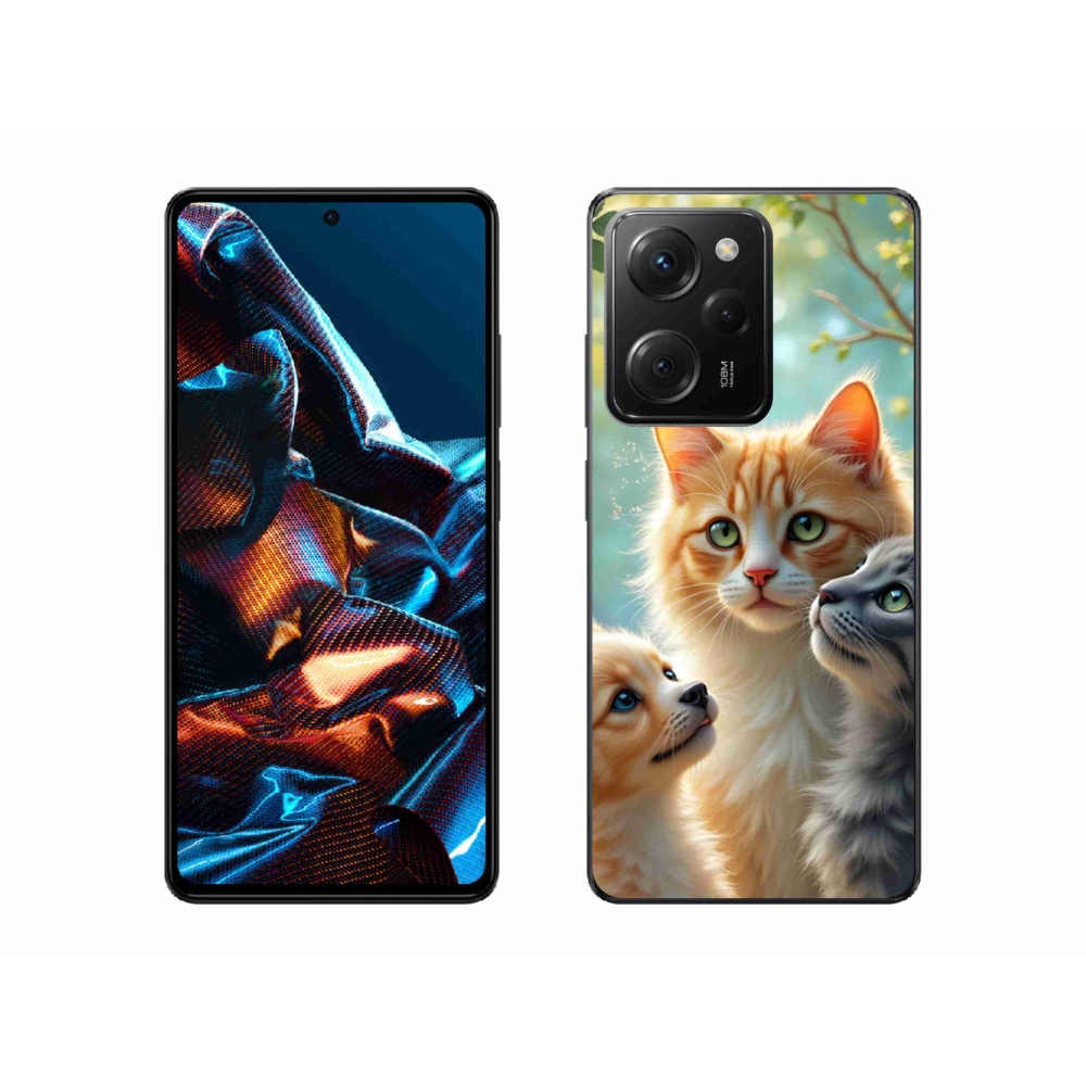 Gél borítás mmCase a Xiaomi Poco X5 Pro 5G számára - állati barátság 2