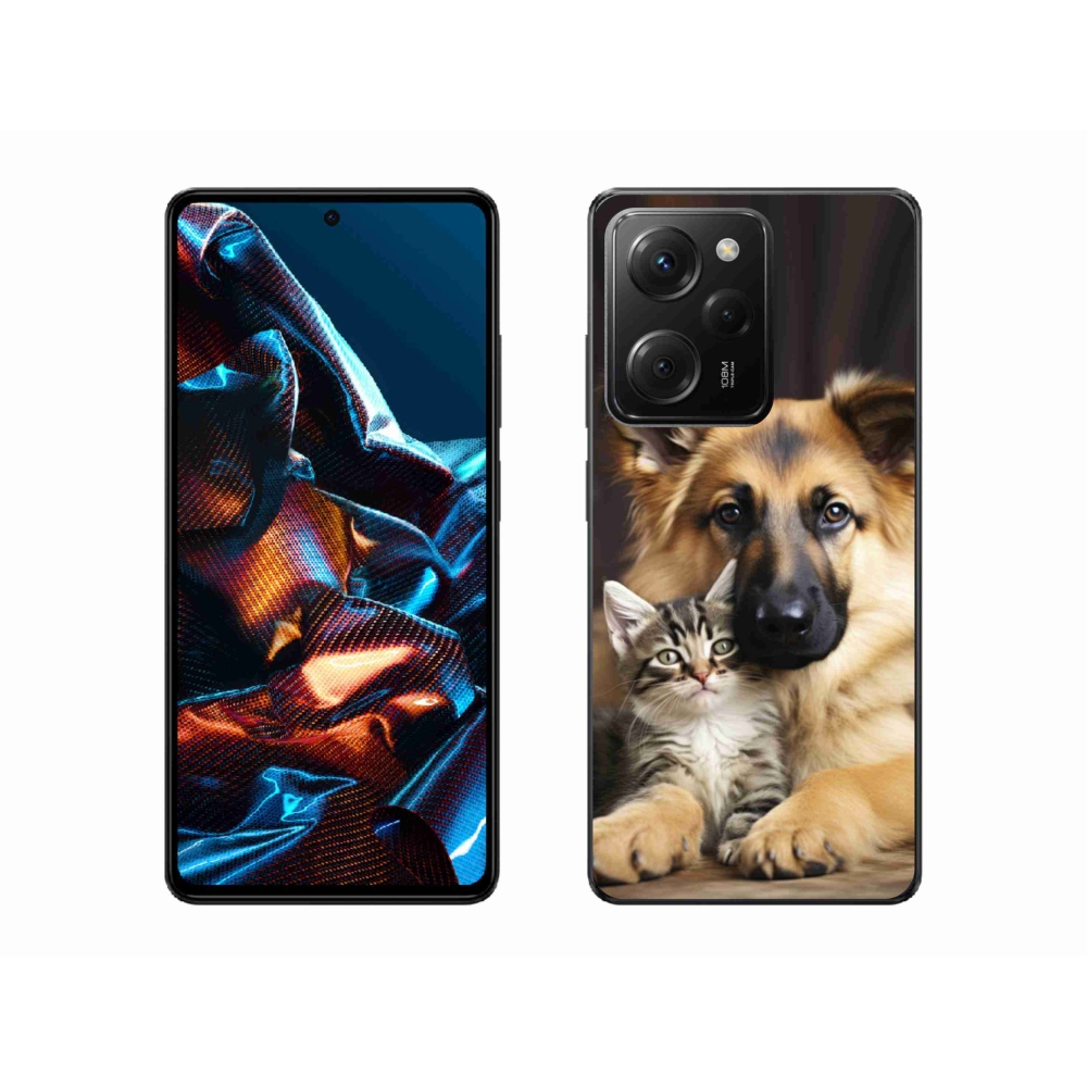 Gél borítás mmCase a Xiaomi Poco X5 Pro 5G számára - állatbarátság