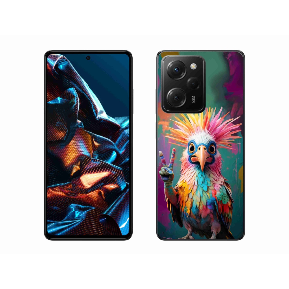 Gél borítás mmCase a Xiaomi Poco X5 Pro számára - színes lázadó