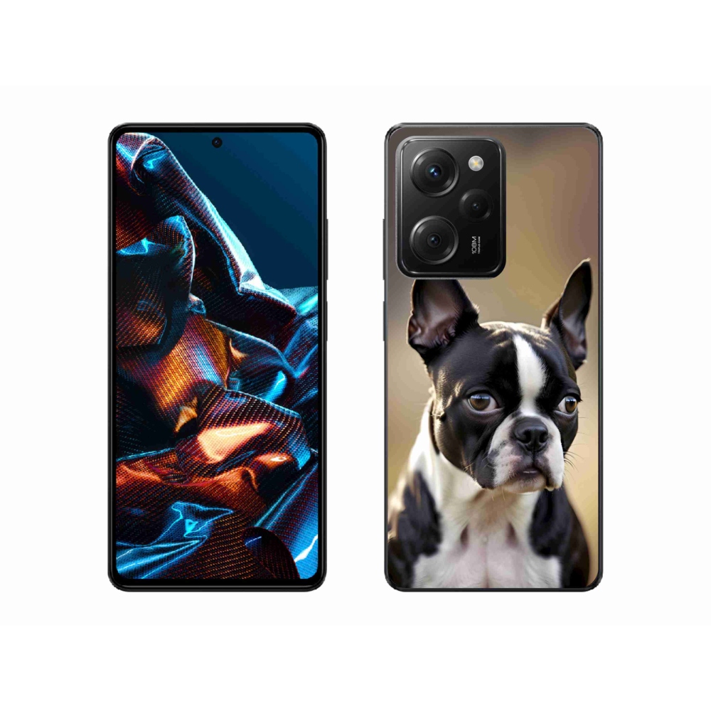 Gél borítás mmCase a Xiaomi Poco X5 Pro készülékhez - Boston Terrier