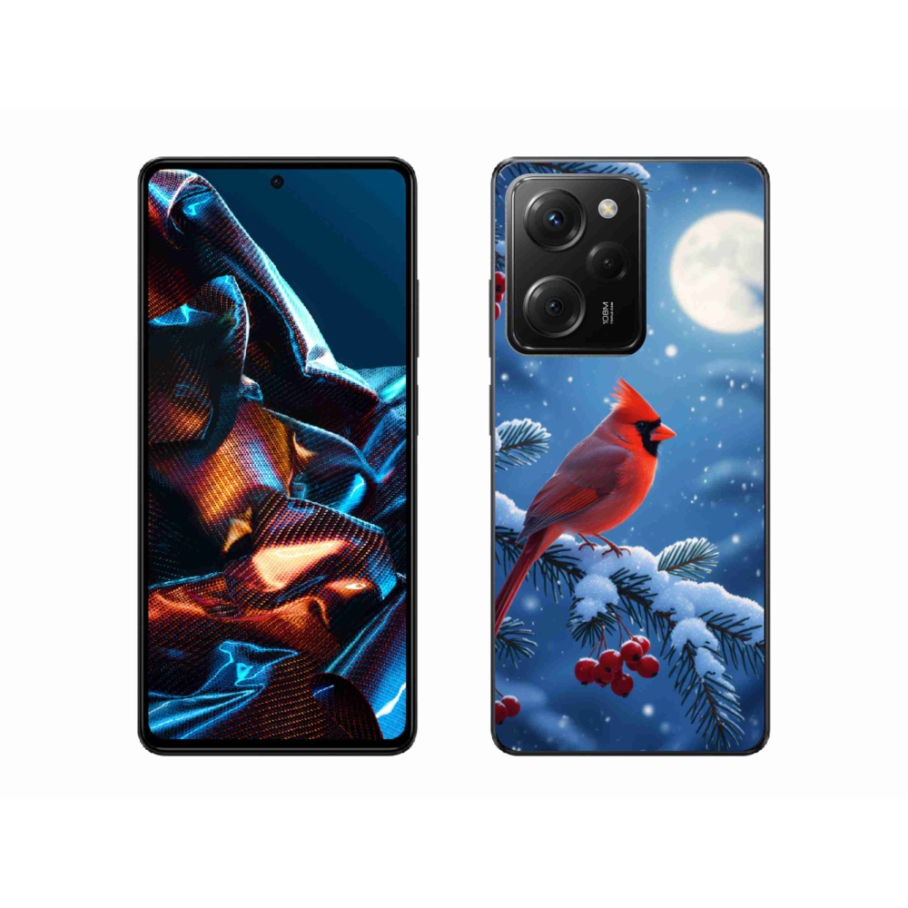 Gél borítás mmCase a Xiaomi Poco X5 Pro készülékhez - kardinálpiros színű