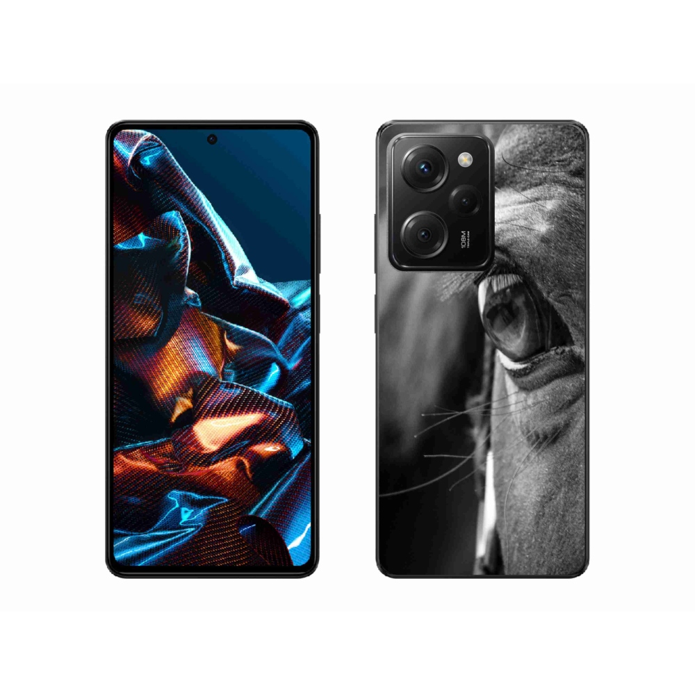 Gél borítás mmCase a Xiaomi Poco X5 Pro számára - ló nézet
