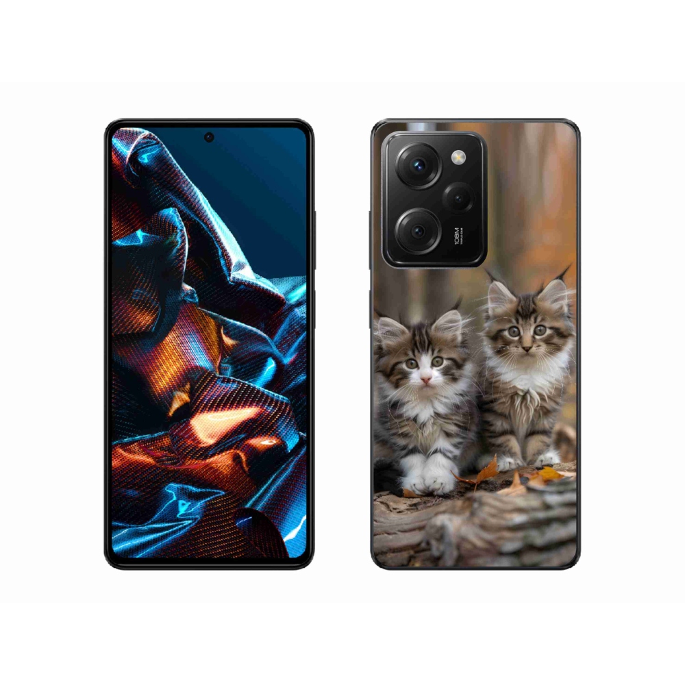 Gél borítás mmCase a Xiaomi Poco X5 Pro készülékhez - cat duo 3