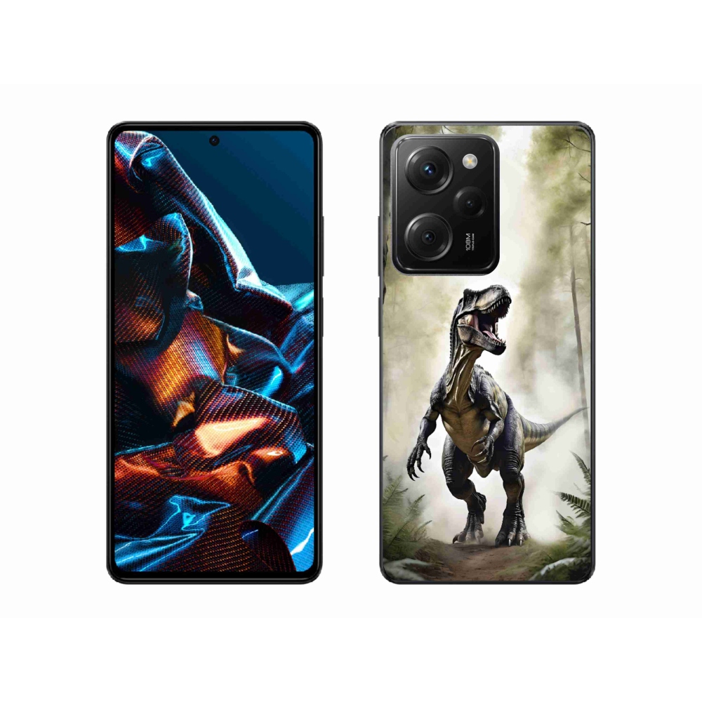 Gél borítás mmCase a Xiaomi Poco X5 Pro készülékhez - dühös T-Rex