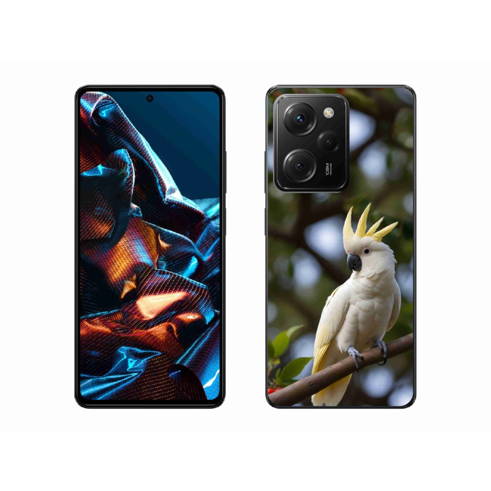 Gél borítás mmCase a Xiaomi Poco X5 Pro készülékhez - papagáj kakadu 3