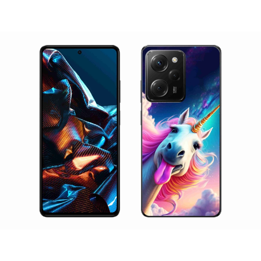 Gél borítás mmCase a Xiaomi Poco X5 Pro számára - őrült egyszarvú