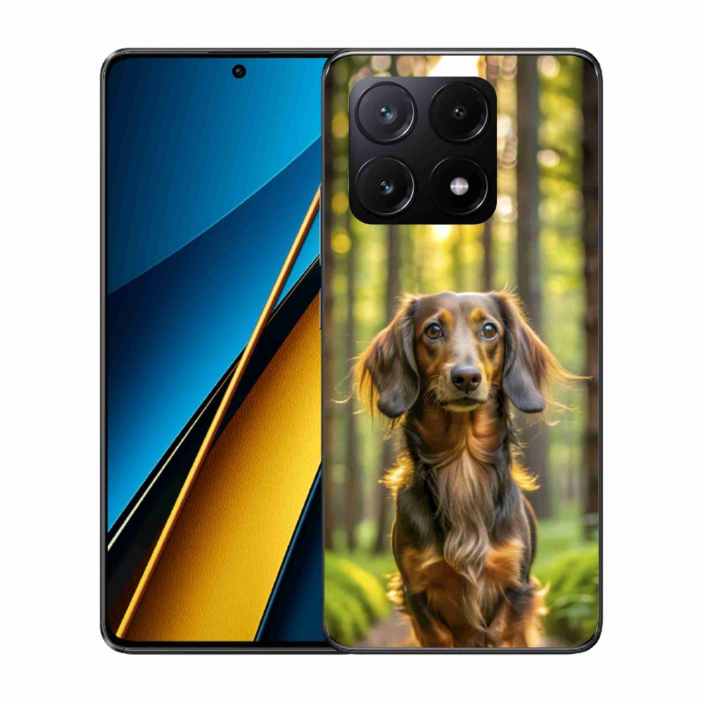 Gél borítás mmCase a Xiaomi Poco X6 Pro 5G-hez - tacskó 4