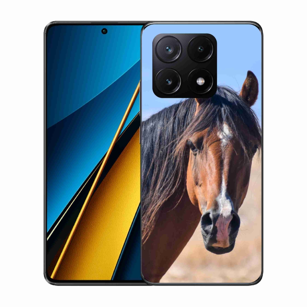 Gél borítás mmCase a Xiaomi Poco X6 Pro 5G számára - csendes ló