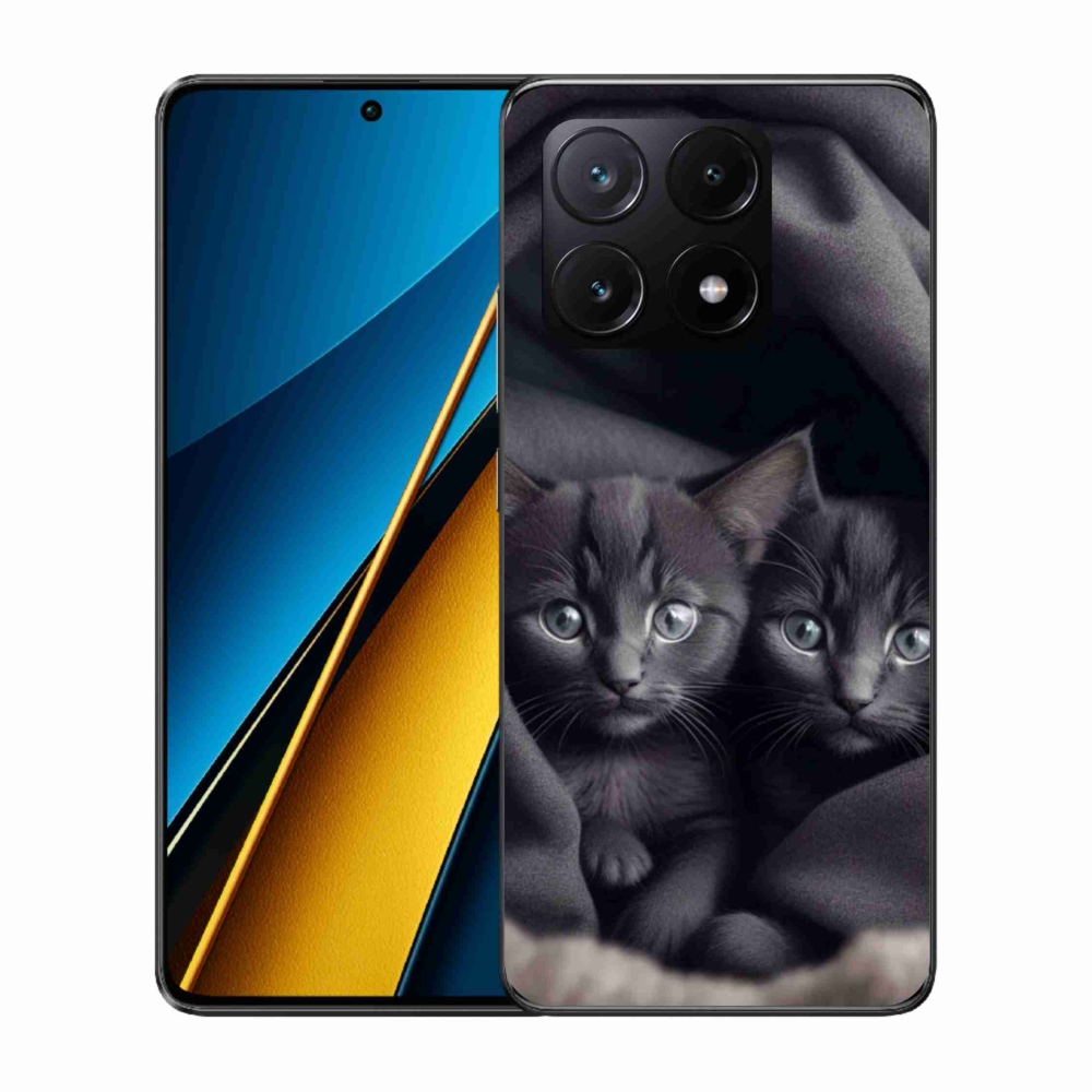 Gél borítás mmCase a Xiaomi Poco X6 Pro 5G-hez - cat duo