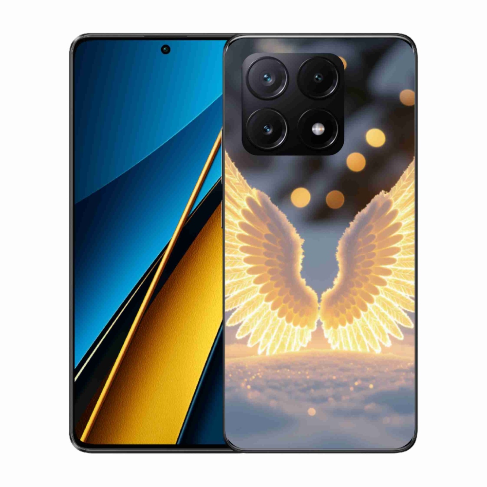 Gél borítás mmCase a Xiaomi Poco X6 Pro 5G számára - szárnyak