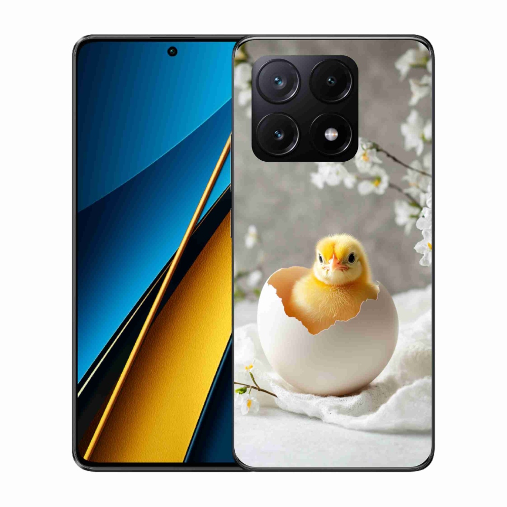 Gél borítás mmCase a Xiaomi Poco X6 Pro 5G számára - csirke