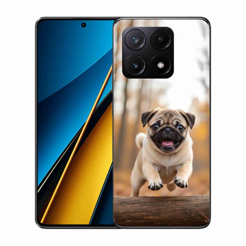 Gél borítás mmCase a Xiaomi Poco X6 Pro 5G számára - mopsz 2