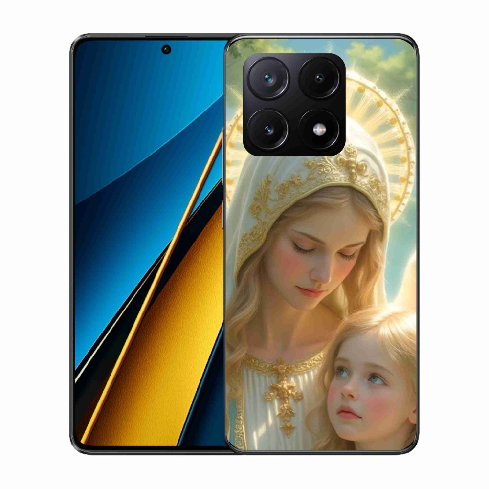 Gél borító mmCase a Xiaomi Poco X6 Pro 5G számára - vallási téma 2