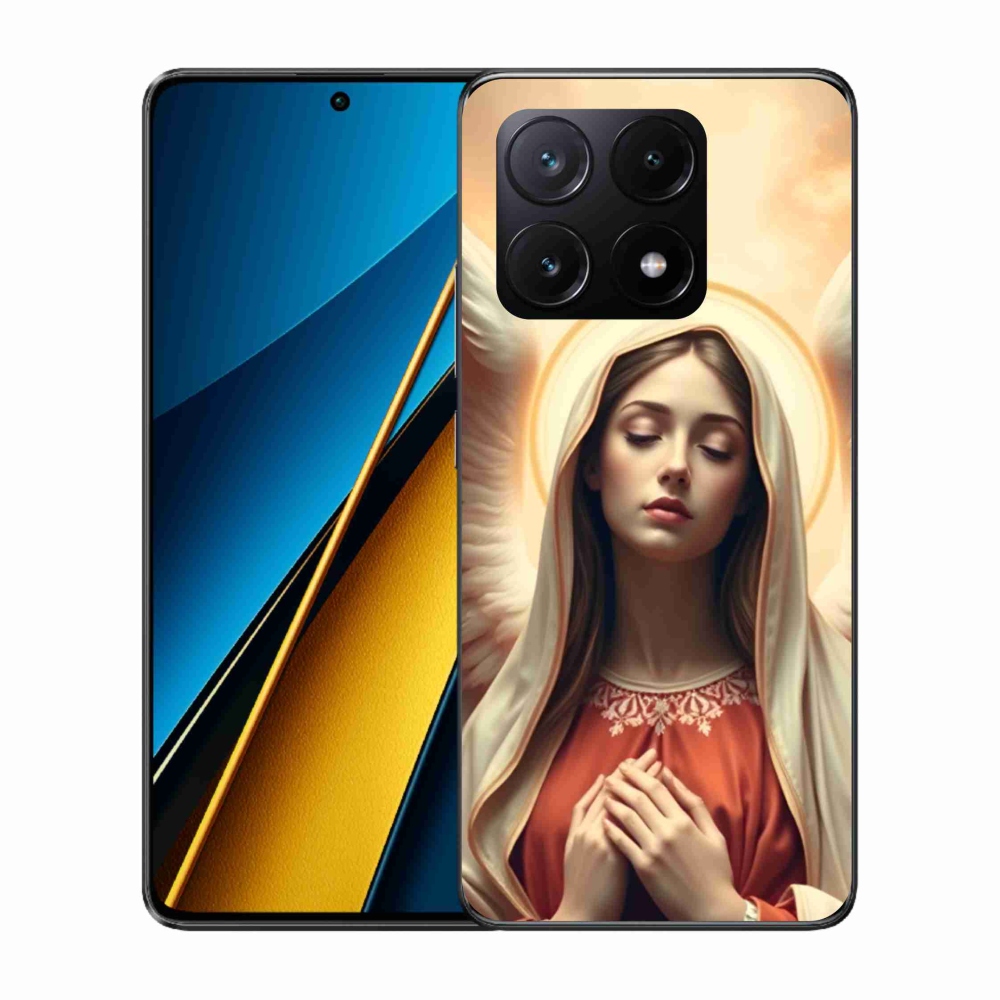 Gél borító mmCase a Xiaomi Poco X6 Pro 5G számára - vallási téma