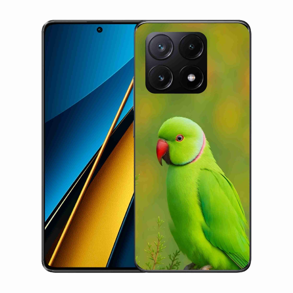 Zselés borítás mmCase a Xiaomi Poco X6 Pro 5G számára - parrot alexandr 2