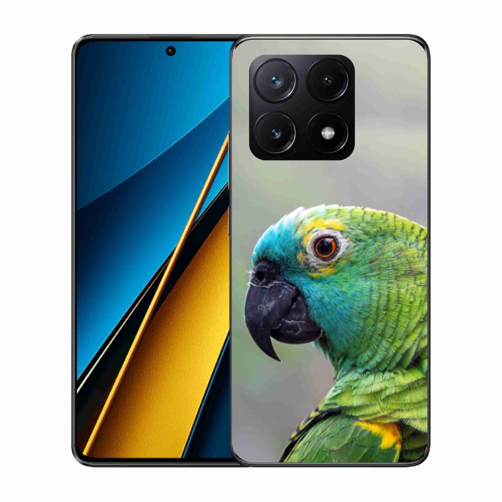 Gél borítás mmCase a Xiaomi Poco X6 Pro 5G számára - papagáj amazon