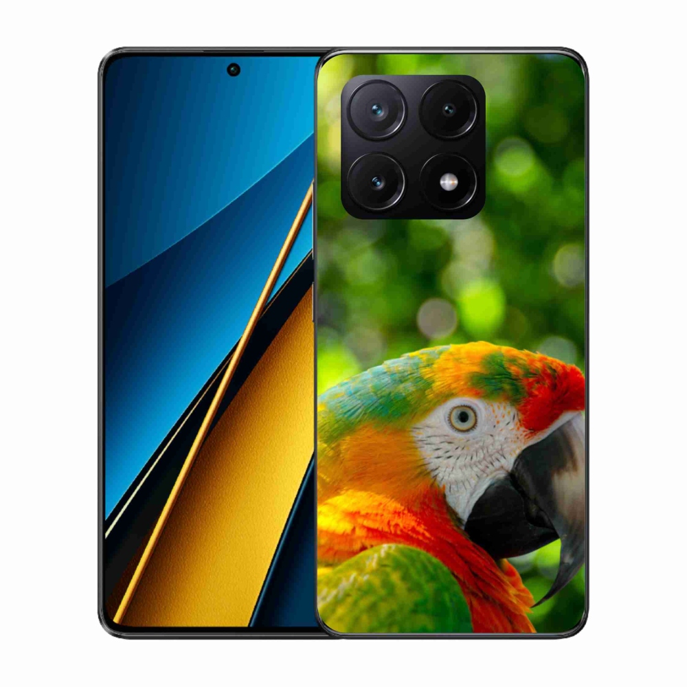 Gél borítás mmCase a Xiaomi Poco X6 Pro 5G-hez - parrot ara 3