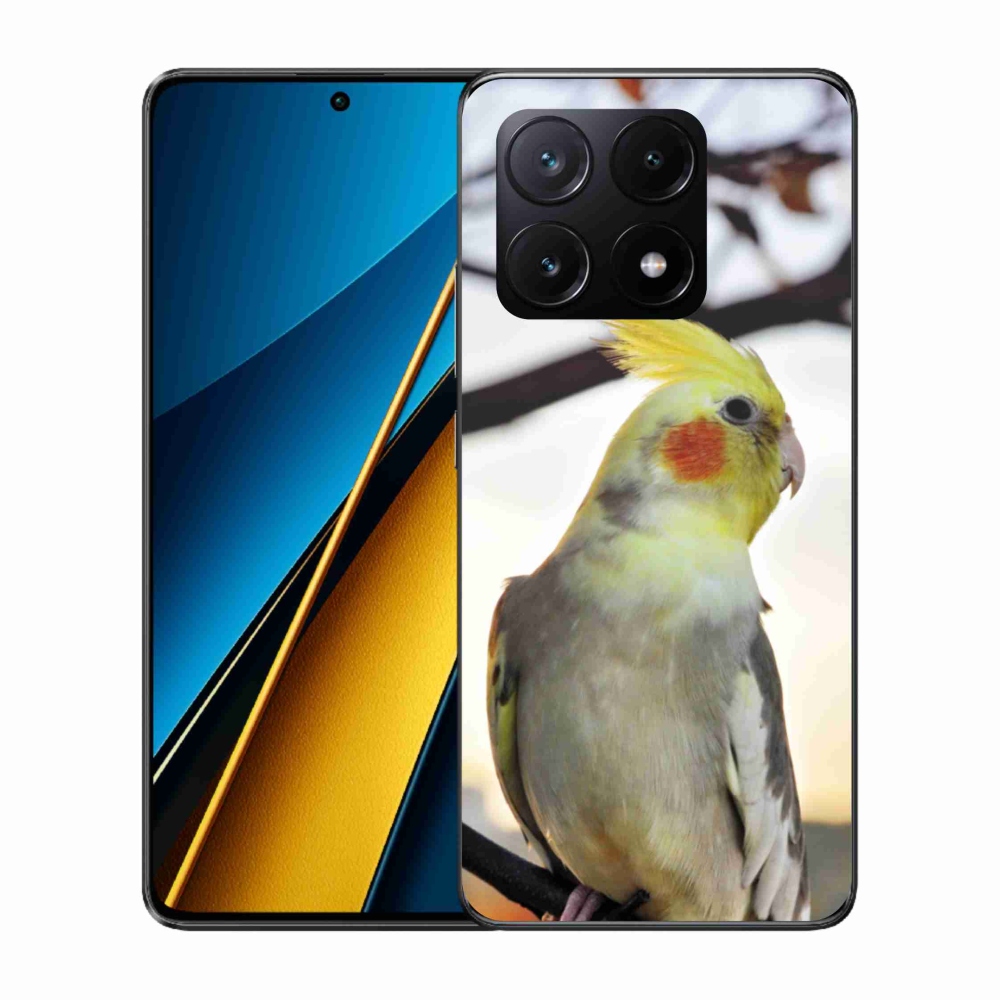 Gél borítás mmCase a Xiaomi Poco X6 Pro 5G-hez - papagáj korela