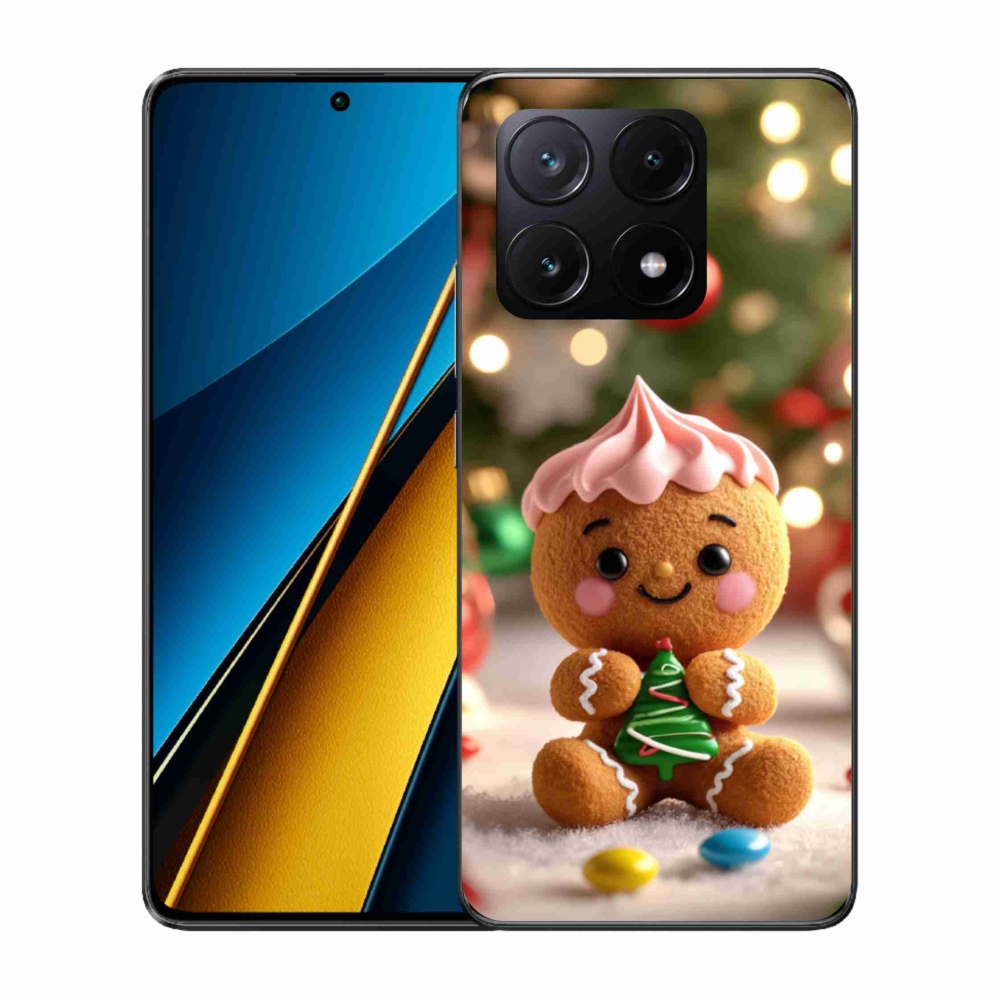 Gél borító mmCase a Xiaomi Poco X6 Pro 5G - mézeskalácshoz