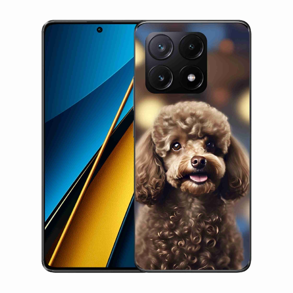 Gél borítás mmCase a Xiaomi Poco X6 Pro 5G számára - aranyos uszkár